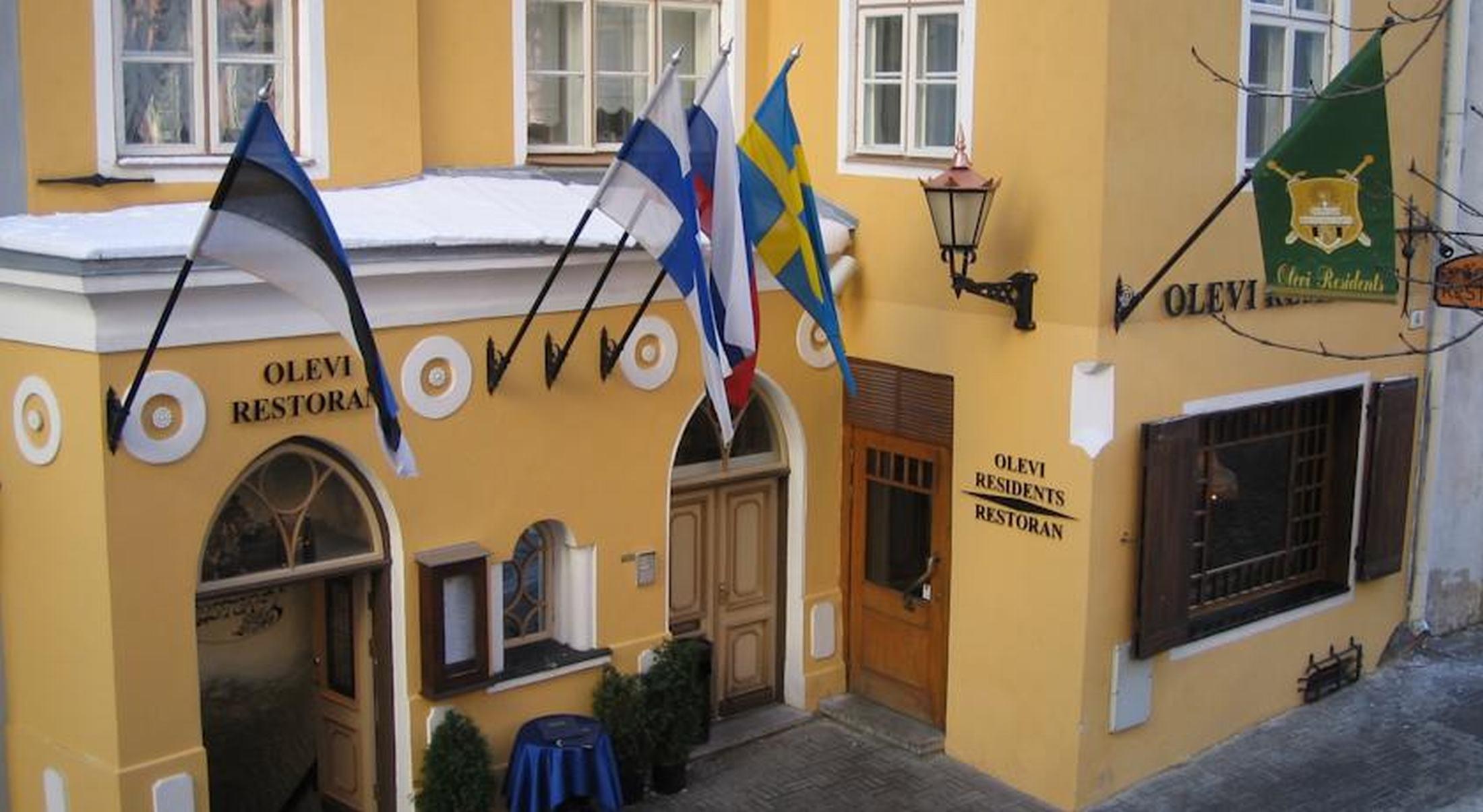 Olevi Residents Hotell Tallinn Eksteriør bilde