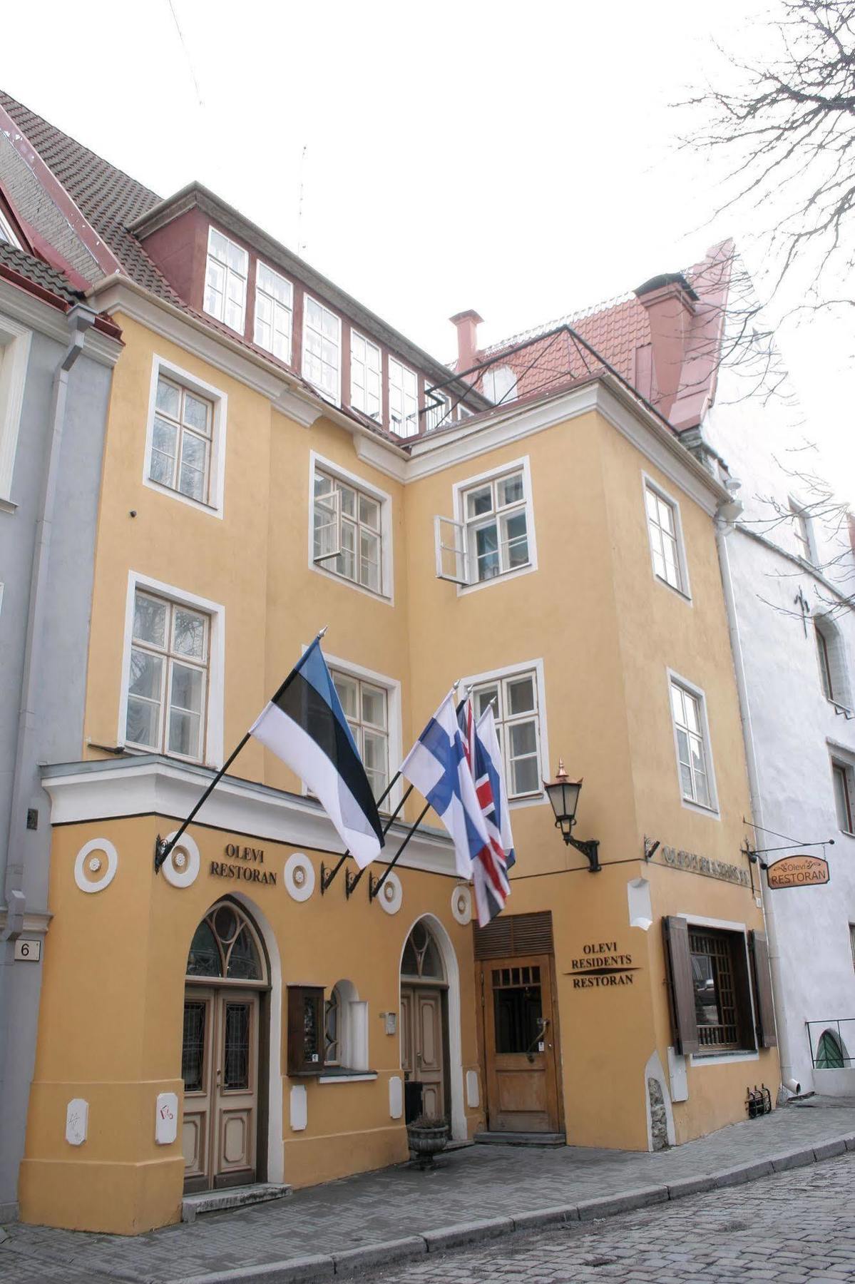 Olevi Residents Hotell Tallinn Eksteriør bilde